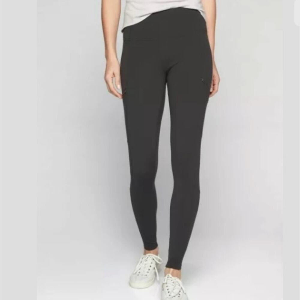 Athleta High Rise Metro Drifter Tights in Black Size S